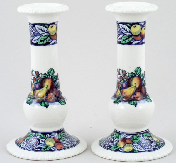 Candlesticks pair of c1950s
